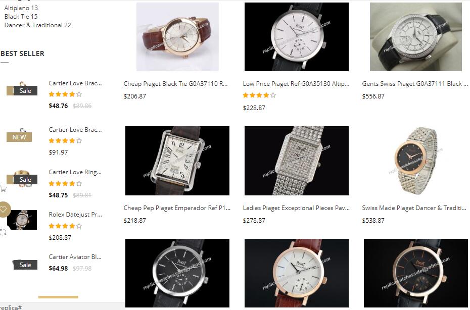 replica piaget watches sale